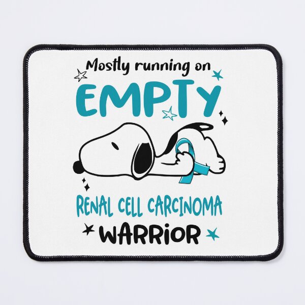 Item preview, Mostly Running on Empty Renal Cell Carcinoma Warrior designed and sold by Wlsnpeggy.