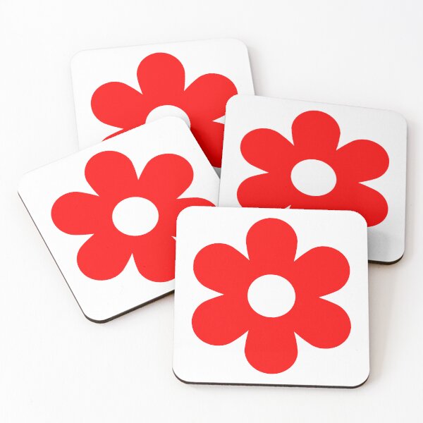 Item preview, Red daisy flowers designed and sold by daisiesandlove.