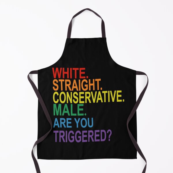 Item preview, white straight conservative male are you triggered  designed and sold by SheIsAQueen.