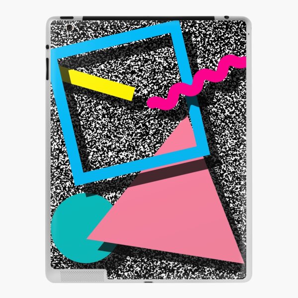 Totally Tubular! Retro 80s Memphis Style Inspired Geometric Print Canvas  Print for Sale by SandiTyche