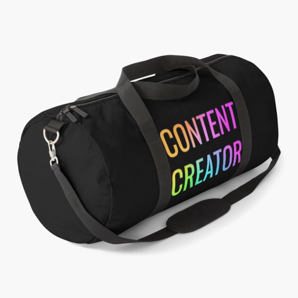 Item preview, Content Creator | Happy Face | Rainbow Black designed and sold by HappyFaceCo.