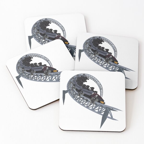 Item preview, Sik Rollercoaster Corkscrew Design - Flamingo Land designed and sold by CoasterMerch.