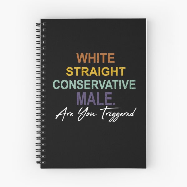 Item preview, white straight conservative male are you triggered  designed and sold by SheIsAQueen.