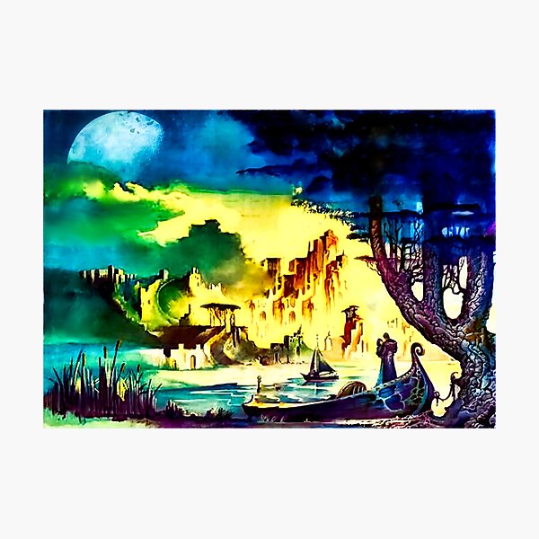 Item preview, The Sword of the Lictor - Vintage Sci-Fi  Art designed and sold by NinaJG007.