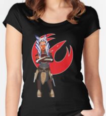 Ahsoka Tano-2 Women's Fitted Scoop T-Shirt