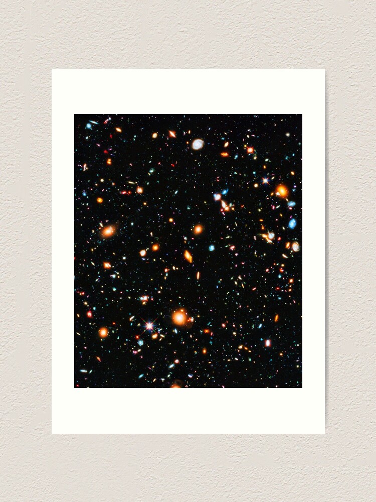 Alternate view of Hubble Extreme Deep Field Art Print