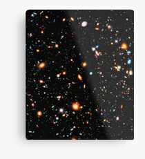 Hubble extremes tiefes Feld Metalldruck