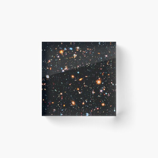 Hubble Extreme Deep Field Acrylic Block