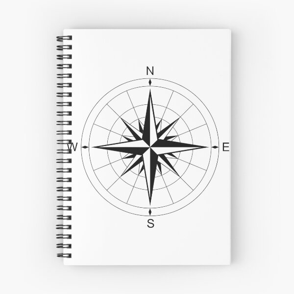 Item preview, Compass rose drawing designed and sold by LeoLabs.