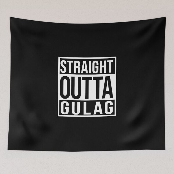 Item preview, Straight Outta Gulag Classic T-Shirt designed and sold by contawana1s.