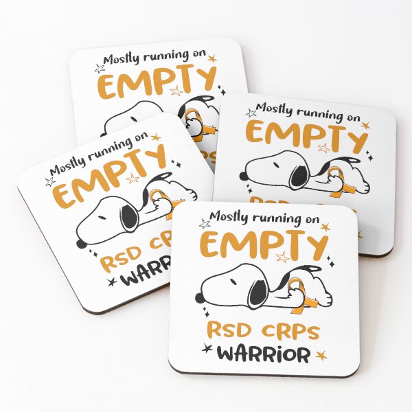 Item preview, Mostly Running on Empty RSD CRPS Warrior designed and sold by Wlsnpeggy.