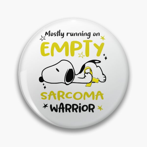 Item preview, Mostly Running on Empty Sarcoma Warrior designed and sold by Wlsnpeggy.