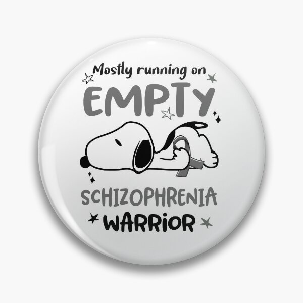 Item preview, Mostly Running on Empty Schizophrenia Warrior designed and sold by Wlsnpeggy.