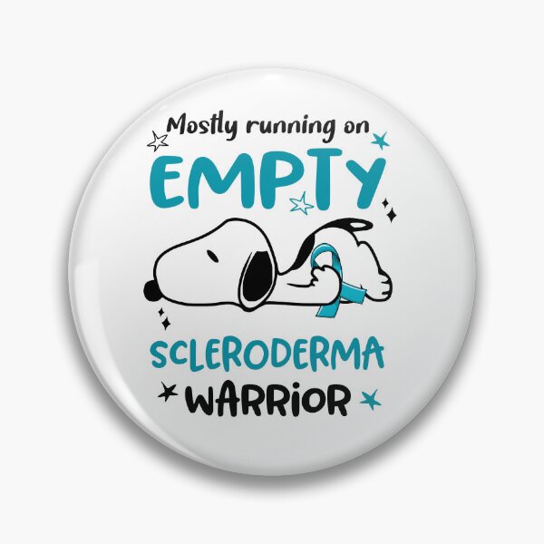 Item preview, Mostly Running on Empty Scleroderma Warrior designed and sold by Wlsnpeggy.