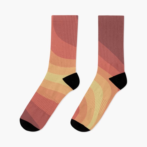 Item preview, Red, Orange, and Yellow Curved Design designed and sold by Artful-Julia.