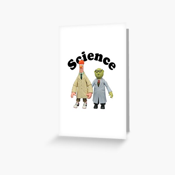 "Beaker Muppets and Bunsen Science" Greeting Card for Sale by Rojeck Redbubble