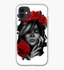 Day Of The Dead Woman iPhone Case