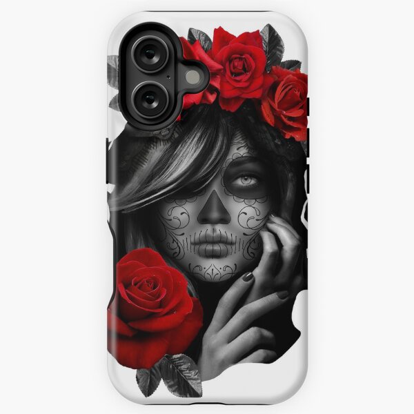 Item preview, Day Of The Dead Woman designed and sold by CharliFaure.