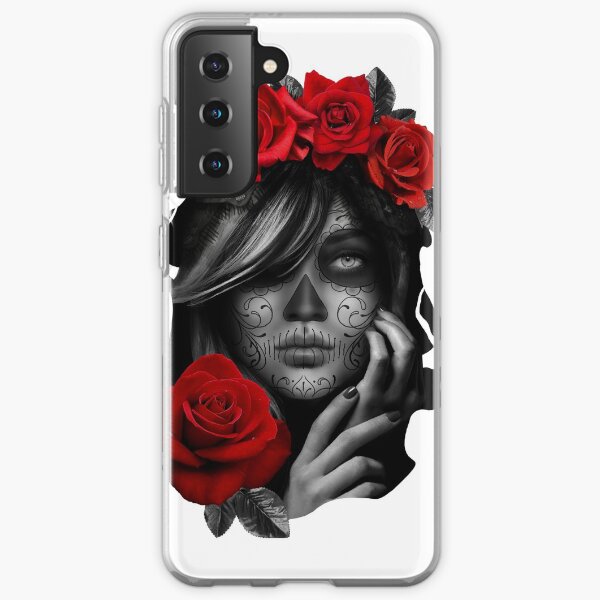 Day Of The Dead Woman Samsung Galaxy Soft Case