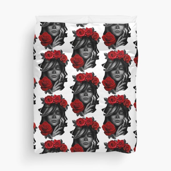 Item preview, Day Of The Dead Woman designed and sold by CharliFaure.