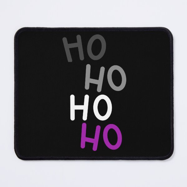 Item preview, Hohoho Christmas Ace. Asexual Pride designed and sold by Subtle Pride Shop.
