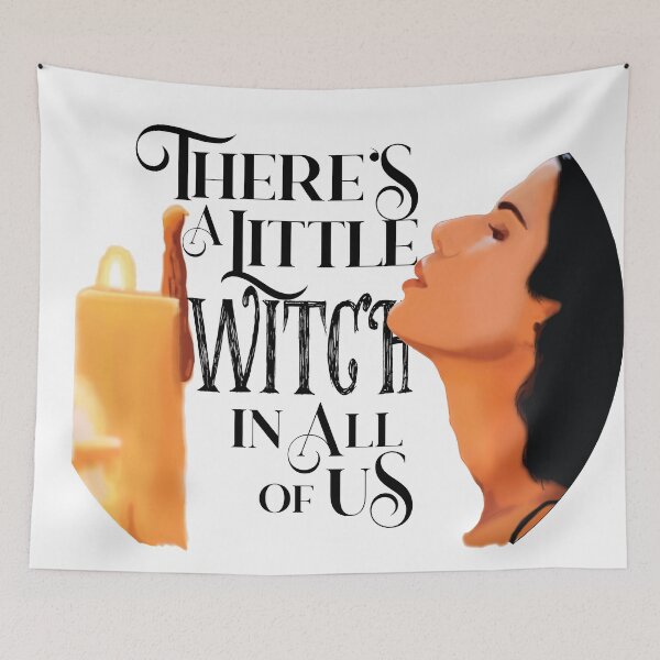 Item preview, There's A Little Witch...(White) designed and sold by JaydieDraws.