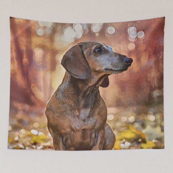 Item preview, Dachshund In Evening Sunbeams designed and sold by Heathermarie321.
