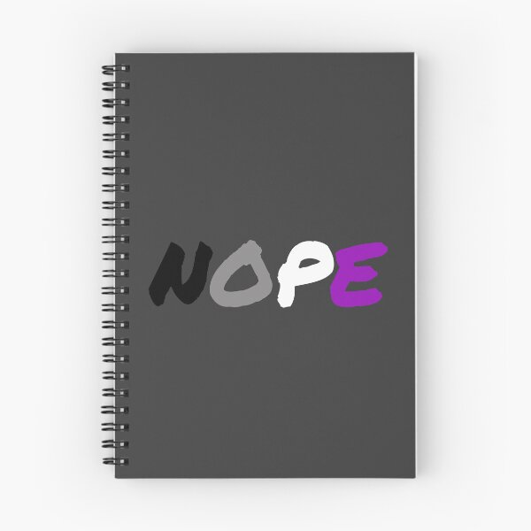 Item preview, Nope. Asexual Pride. Do It? Nope. Asexual Pride designed and sold by Subtle Pride Shop.
