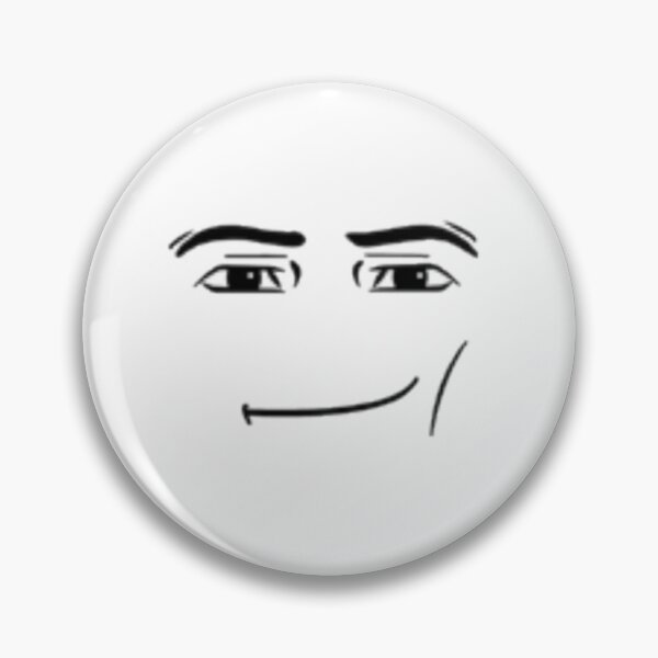 Roblox Man Face Pins and Buttons for Sale