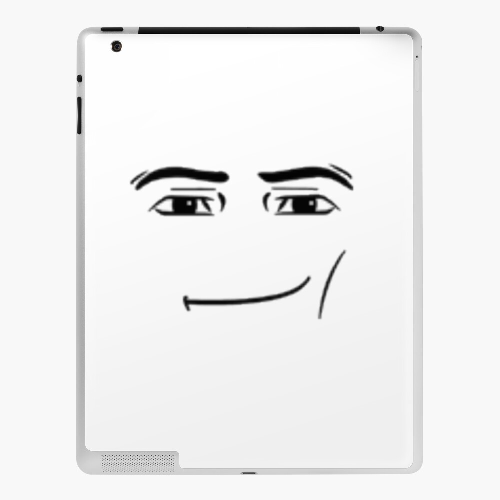 Roblox Man Face iPad Case & Skin for Sale by F-arts