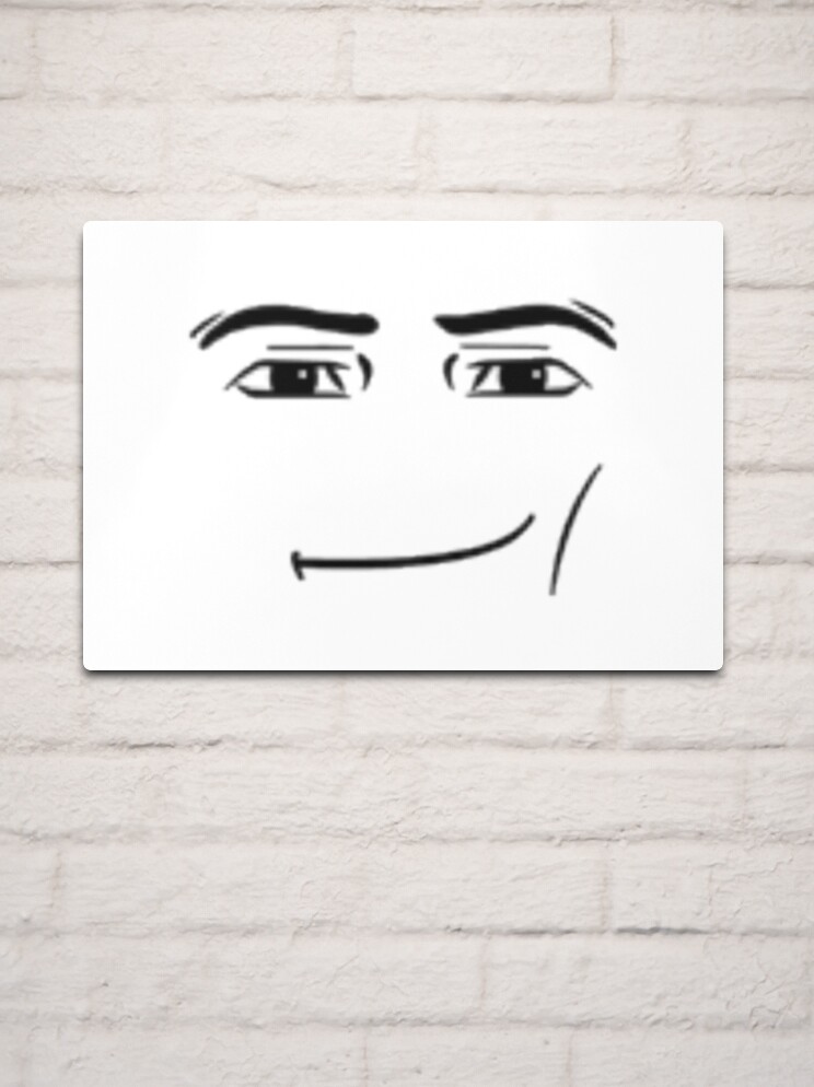 GUYS LOOK THE ROBLOX MAN FACE WAS SO POPULAR THEY MADE IT INTO