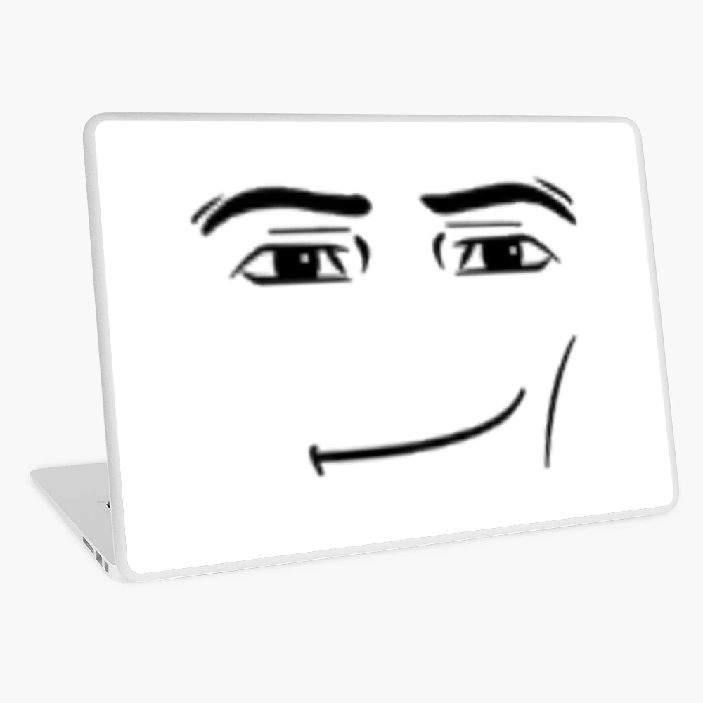 The man face Laptop Skin for Sale by JustACrustSock