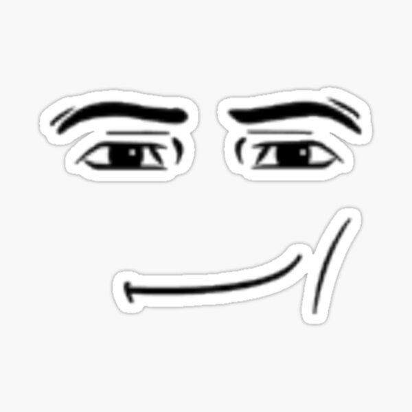 The man face Sticker