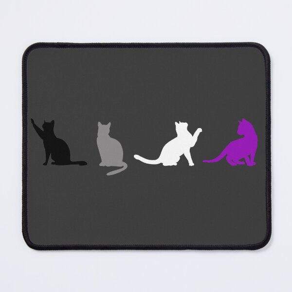 Item preview, Ace Pride Cats. Asexual Pride designed and sold by Subtle Pride Shop.