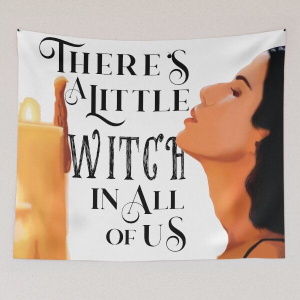 Item preview, There's A Little Witch...(White Square) designed and sold by JaydieDraws.