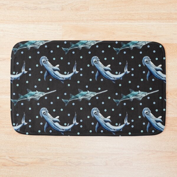 Item preview, Polka Dot Smalltooth Sawfish and Bonnethead shark designed and sold by Bridget Vincent.