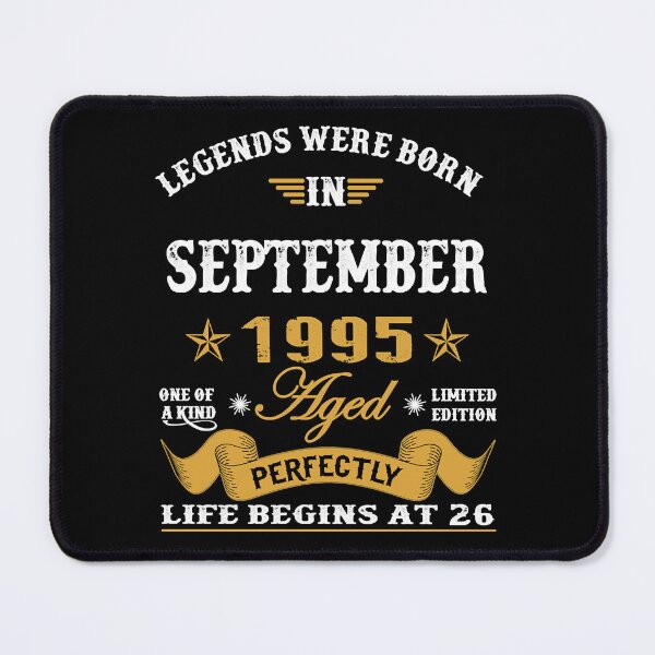 Item preview, Funny Gifts Vintage September 1995 26th Birthday Gift Vintage Photograp designed and sold by Mariekathyoe.