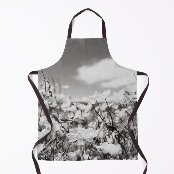 Item preview, Vintage Black and White Meadow Flowers designed and sold by katiamelnik.