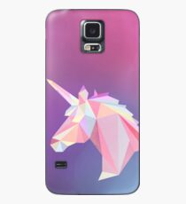Unicorn low poly Case/Skin for Samsung Galaxy