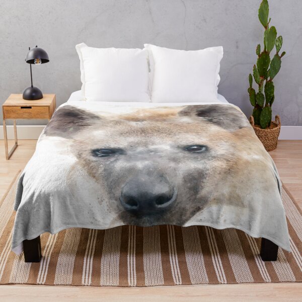 Item preview, Hyena Watercolour Artwork designed and sold by Typeglyphs.
