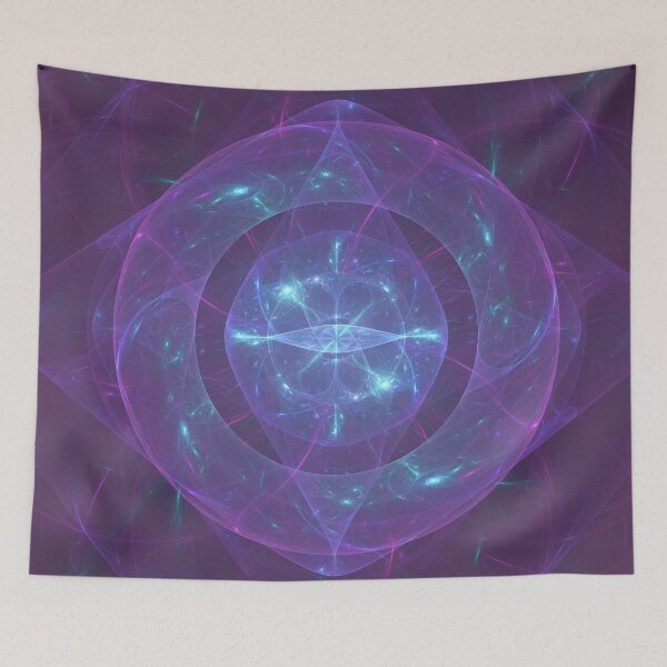 Item preview, Blue Eye of the Purple Dragon | Fractal Art designed and sold by SirDouglasFresh.