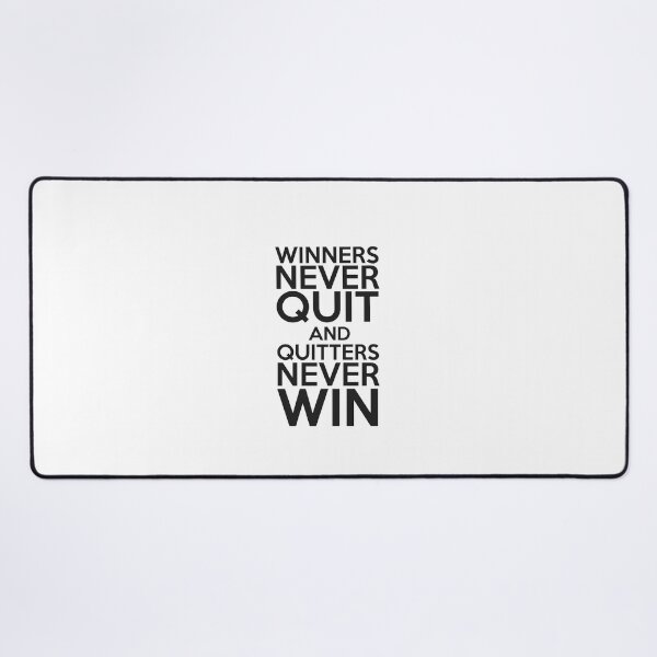 Item preview, Winners Never Quit designed and sold by della95.