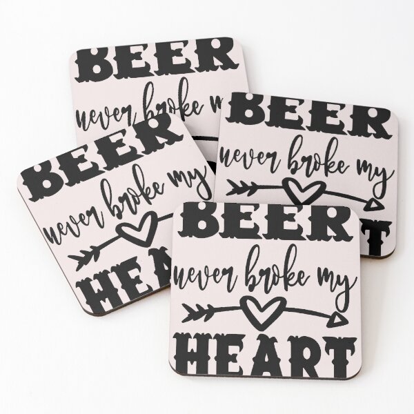 Item preview, Beer never broke my heart designed and sold by thebaig.