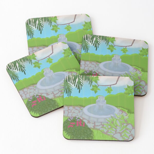 Item preview, Abandoned fountain watercolor  designed and sold by RandiMullins.