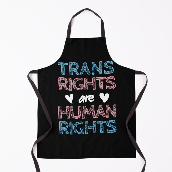 Item preview, Trans Rights Are Human Rights. Transgender Pride designed and sold by Subtle Pride Shop.