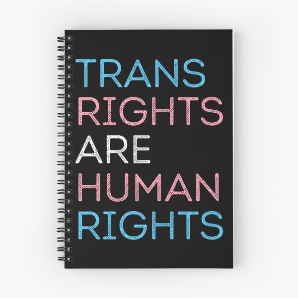 Item preview, Trans Rights Are Human Rights. Transgender Pride designed and sold by Subtle Pride Shop.