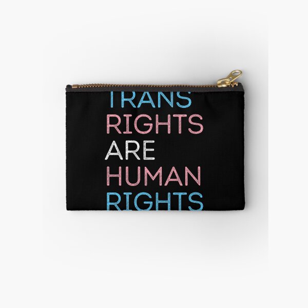 Item preview, Trans Rights Are Human Rights. Transgender Pride designed and sold by Subtle Pride Shop.