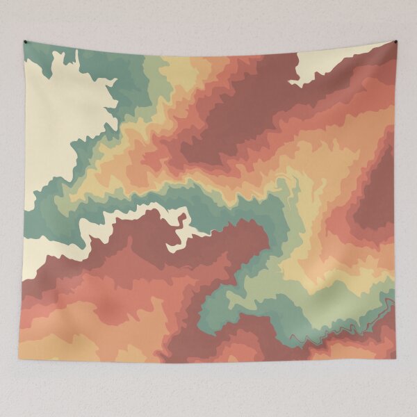 Item preview, Melting Rainbow Muted Color designed and sold by Artful-Julia.