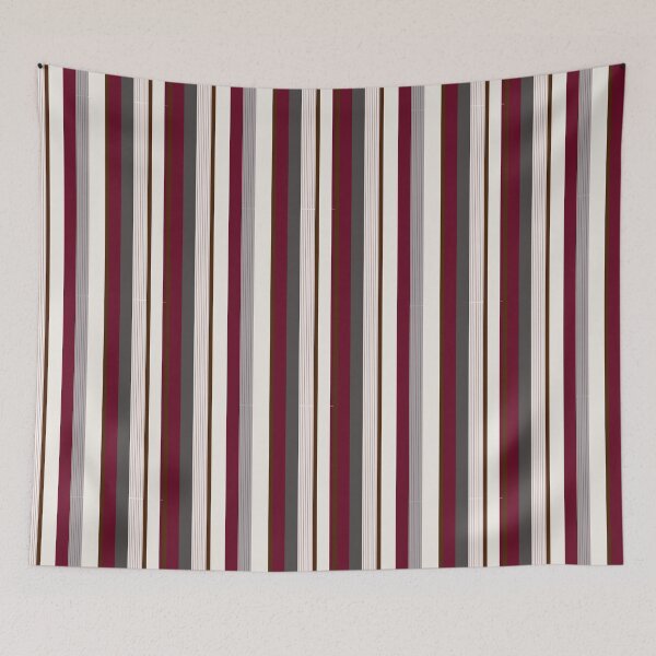 Item preview, vertical lines and squares red Pattern Designs designed and sold by MagnumOpusJA.