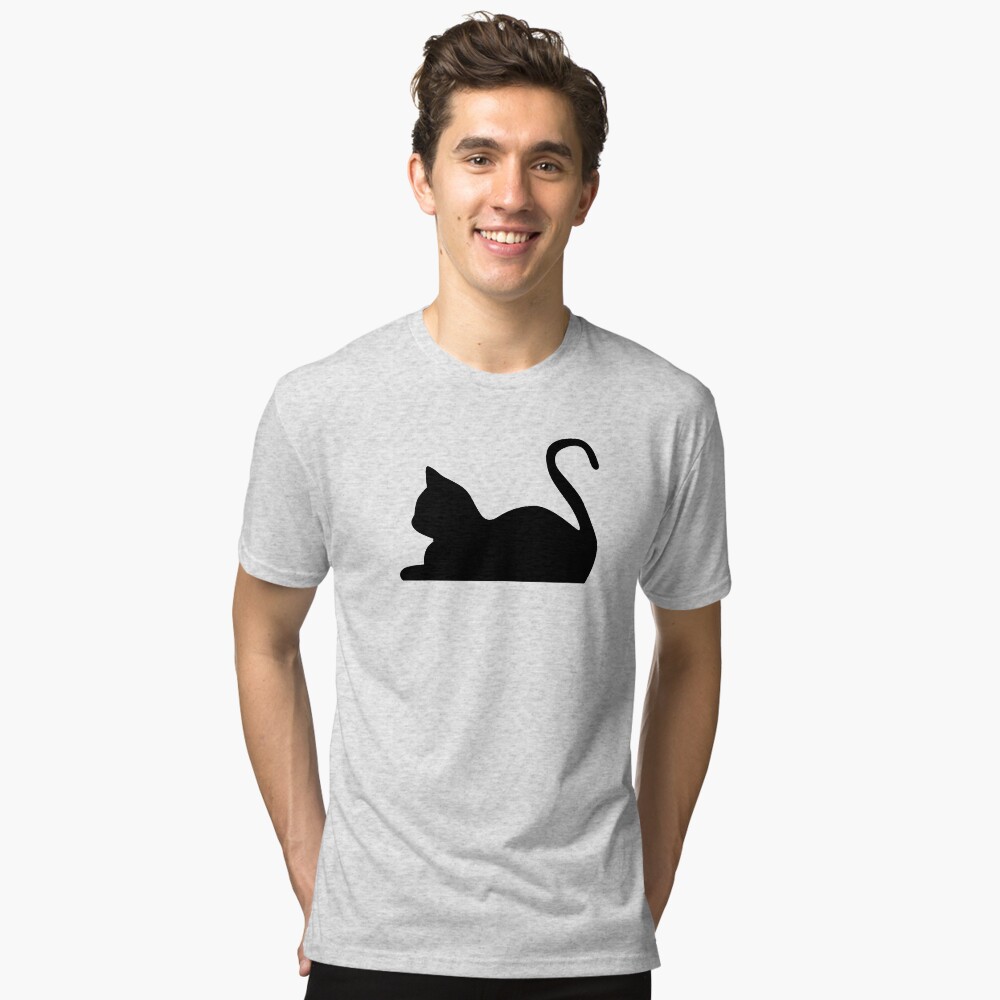 Vista previa del artículo con la obra «Camiseta de tejido mixto», diseñado y vendido por SilhouetteShop.